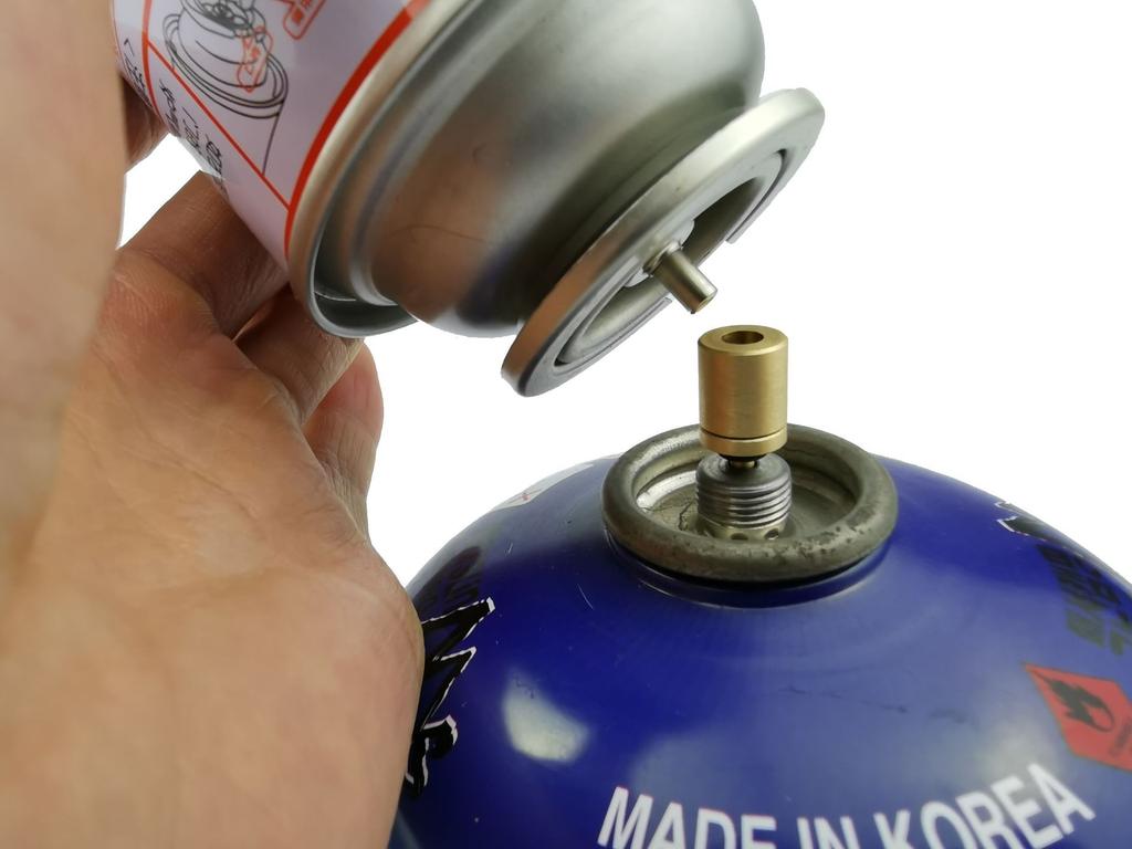 Портативный адаптер для заправки газа, уличная походная плита, газовый баллон, бензобак, аксессуары для газовой горелки, пеший туризм, надувание канистры с бутаном