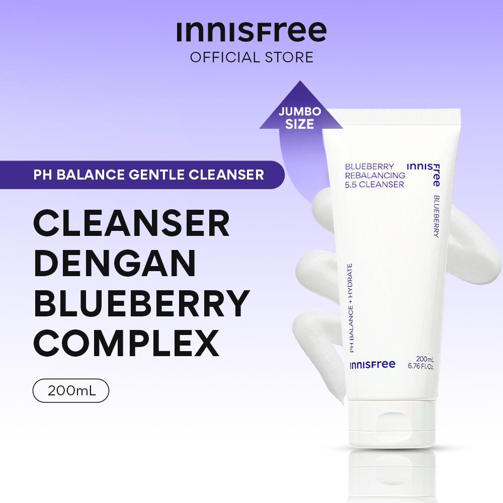 Innisfree Голубика Балансирующий 5.5 Очищающее средство 200 мл АУТЕНТИЧНЫЙ МАГАЗИН