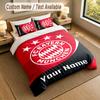 Bedding Set 1 Duvet Cover 2 Pillowcases Bayern Munich Print Soft Bed Linen Bedroom Decor
