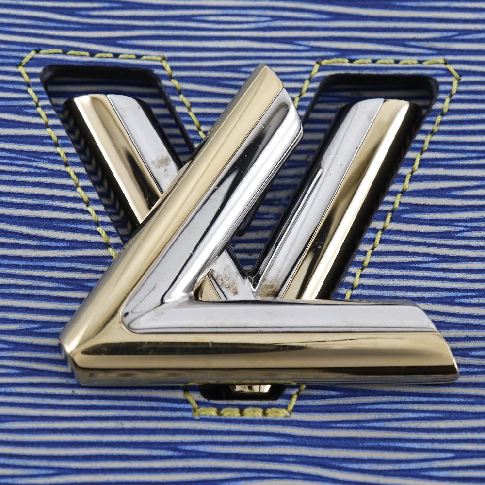 Louis Vuitton Сумка через плечо Twist MM M50271 Деним Эпи Кожа Эпи Женская Б/У