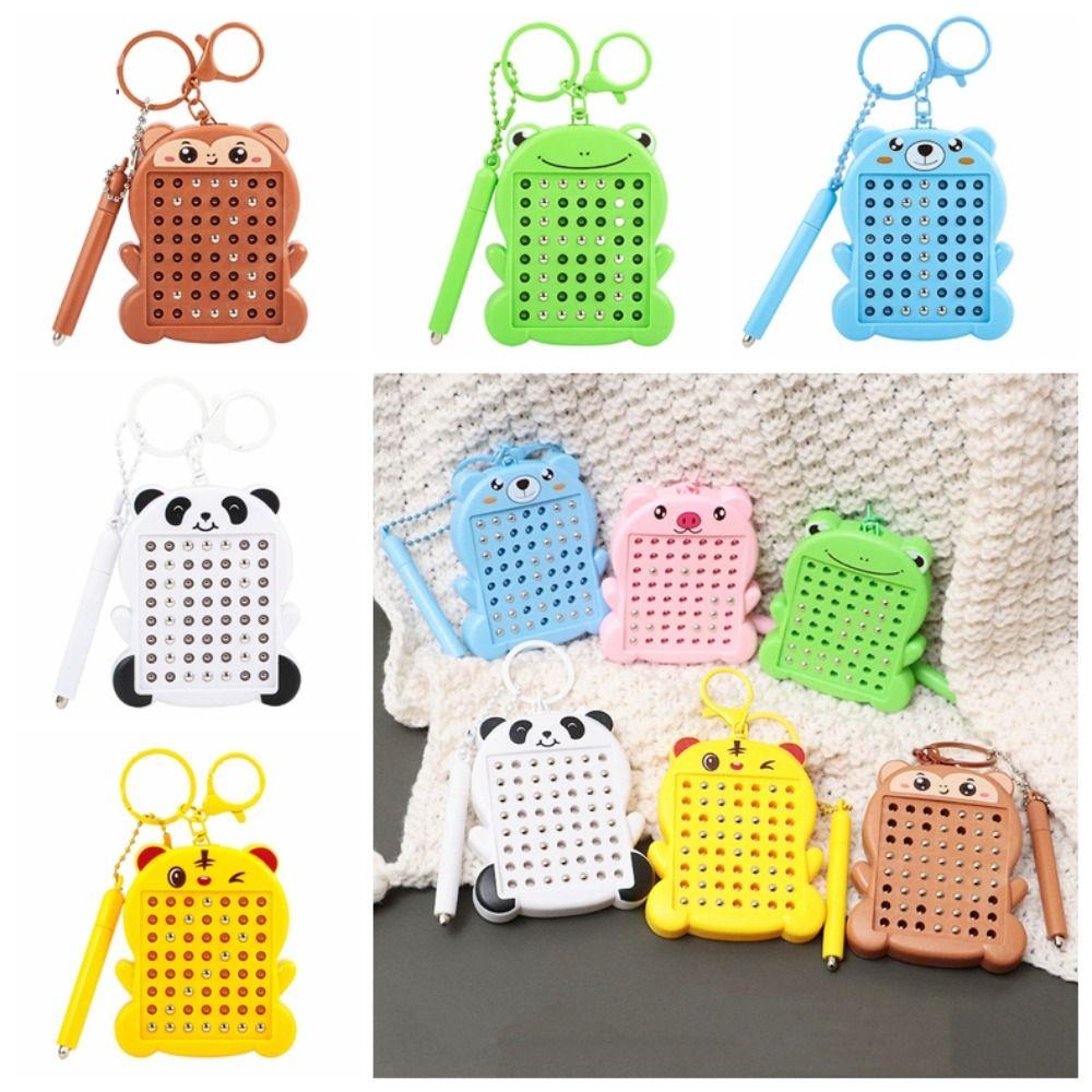 Доска для рисования со стальным шариком, брелок для сумки, магнитная доска, кулон, подарки для малышей