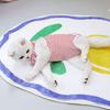 Pet Neutering Suit Colorful Striped Cat Sterilization Surgery Suit Fastener Tape Closure Dog Recovery Suit Pet Supply