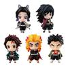 Demon Kimetsu No Yaiba Tanjiro and the Pillars Mascot Set A 50mm Painted Complete Figure Slayer Approx.