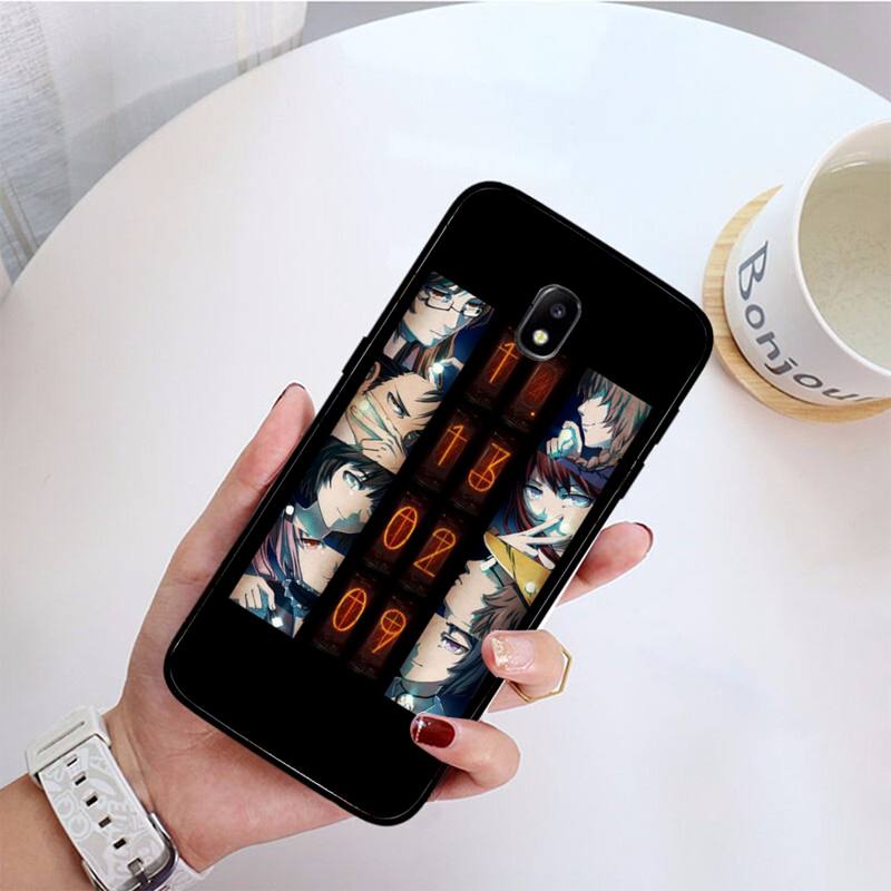 Аниме Чехол для телефона Steins Gate для Samsung Galaxy J7 PRIME J2Pro2018 J4 Plus J5 PRIME J6 J7 Duo Neo J737 J8