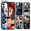 Чехол для телефона Krajews Kamado Tanjirou Demon Slayer для iPhone 14 5 SE 6s 7 8 plus 11 12 13 pro XR XS max Samsung S21 S22 Plus