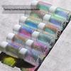 Iridescent Opal & Crushed Diamond Nail Art Reflective Glitter Powder