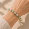 with Pendant Hummingbird Bracelet Elastic Beaded Bracelet Metal Tube Crystal Bracelet  Party Favors