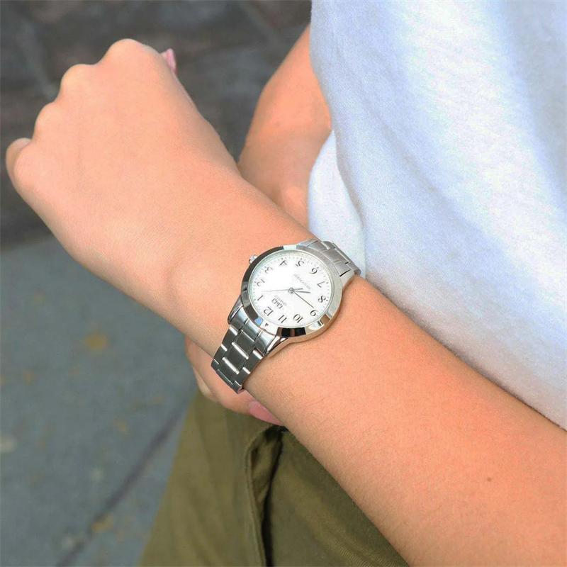 Casio Женские Белые Часы LTP-V004D-7BUDF-
