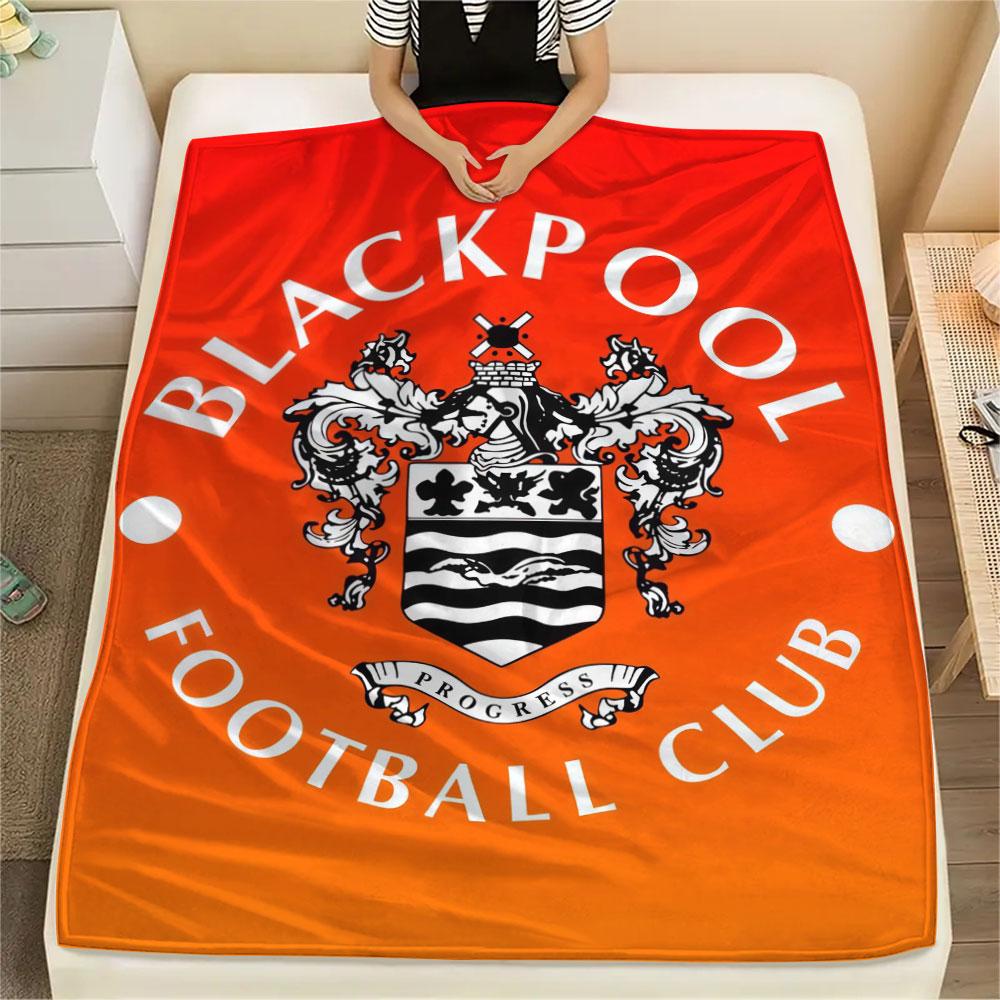 Blackpool F.C Blanket, High quality Comfortable for All Seasons, Home Decor, Warmth and Comfort