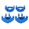 Aluminum Alloy Metal Front Steering Cup with Front C Seat Base C for LOSI LMT 18 TruckBlue