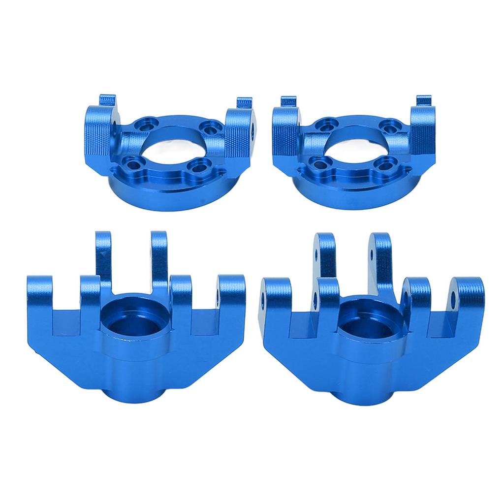 Aluminum Alloy Metal Front Steering Cup with Front C Seat Base C for LOSI LMT 18 TruckBlue
