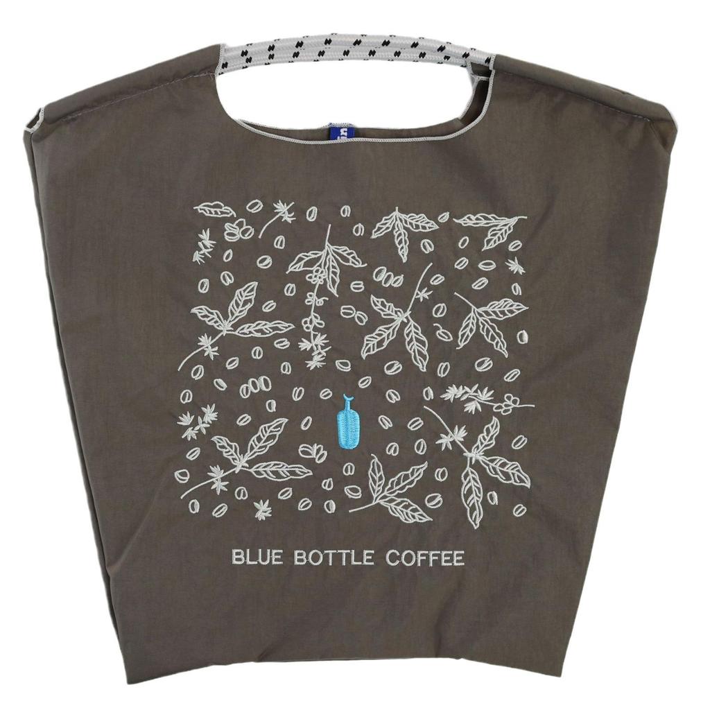 Женская сумка-шоппер из вышитого синего нейлона большой вместимости - складная и портативная сумка через плечо/через плечо