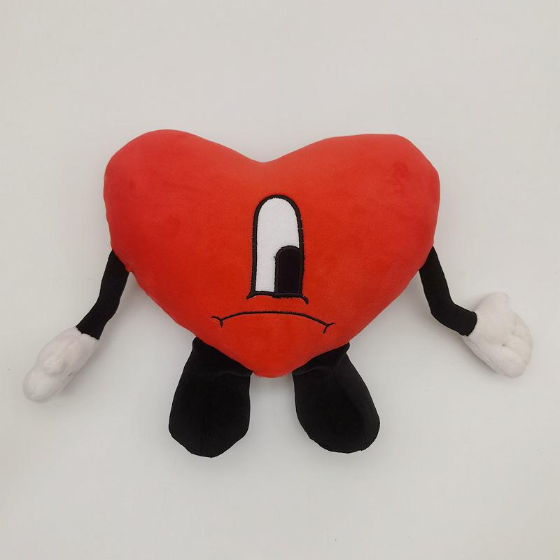 Un Verano Sin Ti плюшевая игрушка в виде сердца, милый плохой кролик, плюшевые мягкие куклы Kawaii для девочек и мальчиков, рождественские подарки на день рождения