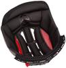 WINS Helmet Parts SS JET Center Pad for Motorcycles Black L [WINS JAPAN] G-FORCE Size