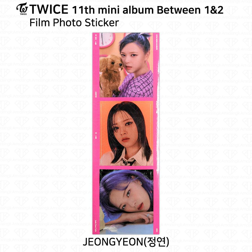 Twice 11-й мини-альбом между 1 и 2 Чонён Фотокарточка Открытка Polaroid POB