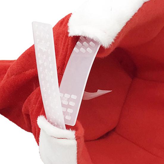 Electric Christmas Hat Plush Singing Dancing Santa Hat Funny Light Up Swing Velvet Hat for Xmas New Year Party Supplies