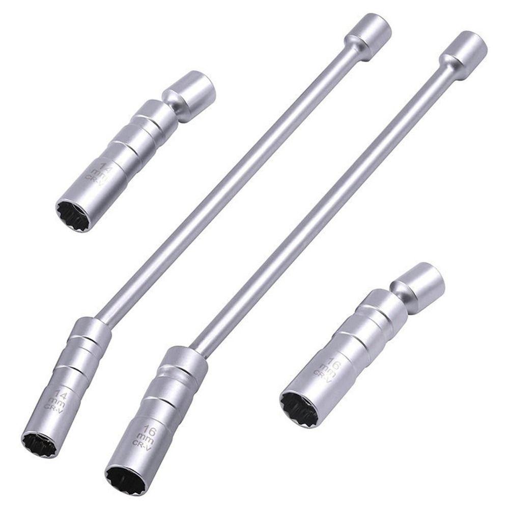 Удлиненная магнитная свечная головка Профессиональный инструмент для снятия свечей зажигания Автоаксессуары