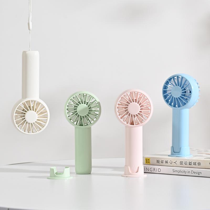 Portable USB Mini Fan Simple Outdoor and Desktop Use Low-Noise Multifunction for Car and Household Gift