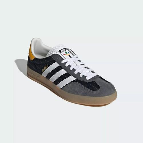 Adidas Оригинальные Gazelle Indoor Основной черный белый IF9642 Мужской размер