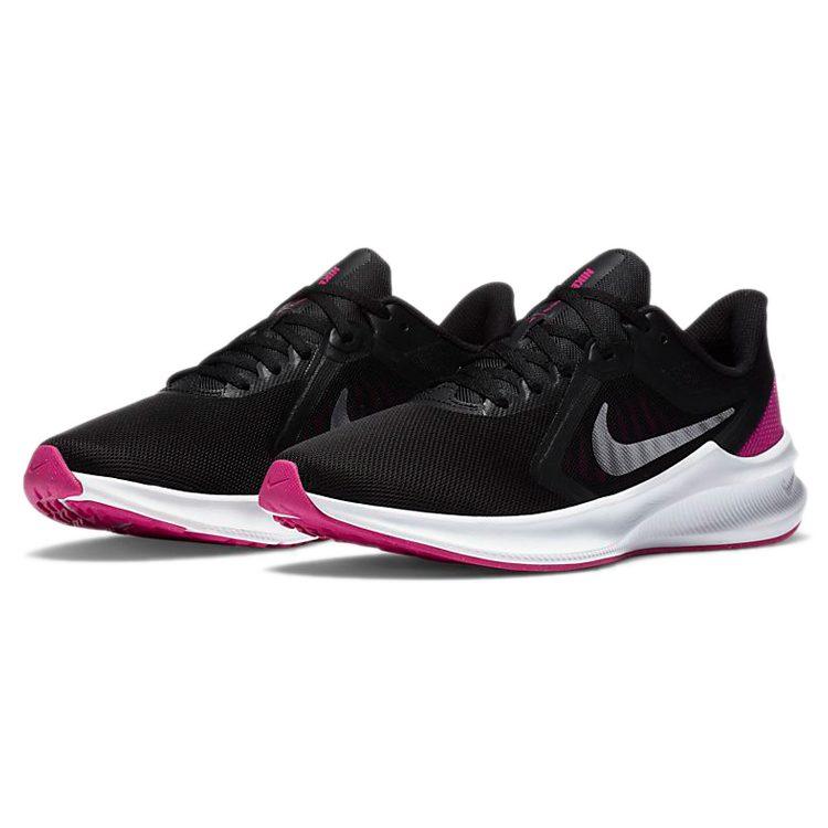 Nike Downshifter 10 Черный/Белый/Фиолетовый Женские CI9984-004