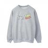 Womens/Ladies Toy Story Buzz Pulling Logo Sweatshirt