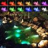 Набор из 6 шт. Солнечные подводные светильники RGB Солнечные светильники для бассейна IP68 Садовые ландшафтные светильники на солнечных батареях с регулируемыми головками