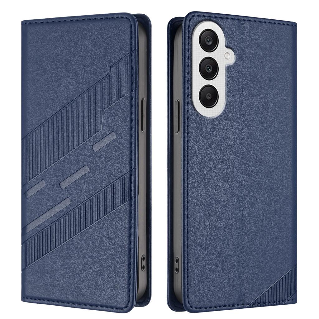 Для Samsung Galaxy A25 5G (Глобальный) (161,0 х 76,5 х 8,3 мм) Чехлы для телефонов Панк-стиль Тисненый Кошелек Подставка Кожаная обложка