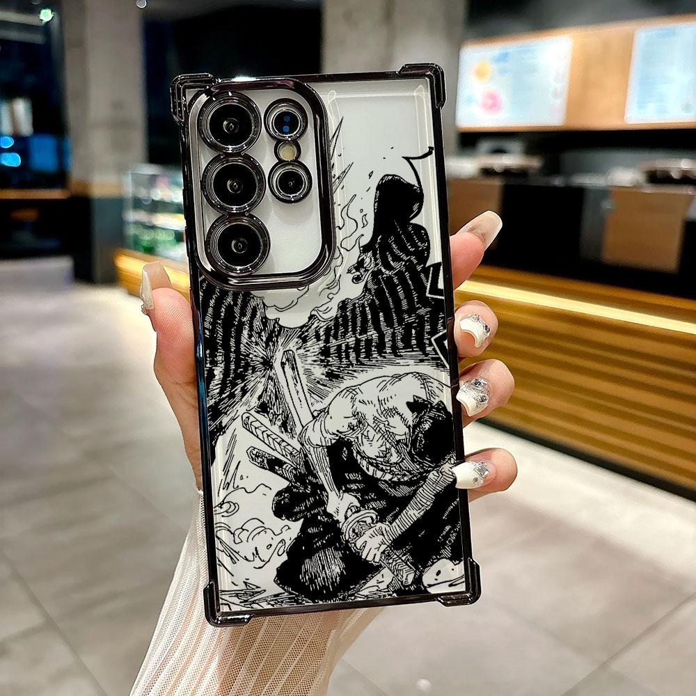 Чехол-бампер Roronoa Zoro One Pieces Manga для телефона Galaxy S26 Ultra Чехол для Samsung S26 S25 S24 S23 S21 Ultra S20 FE S25 Plus