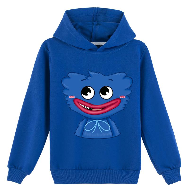 Детская 3D толстовка Huggy Wuggy, пуловер Poppy Playtime, детский свитер