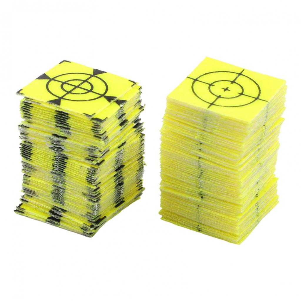 Station Reflector Total Station Reflector 100pcs/set 20-60mm Acrylic