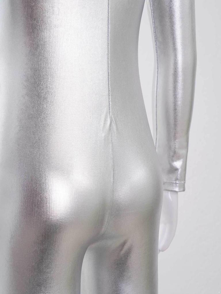 Танцевальный костюм для девочек, купальник с длинными рукавами для балета и гимнастики