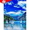 5D DIY Diamond Painting Scenic Rhinestone Picture Sea Embroidery Sale Full Round