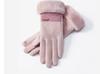 25 Wool Cashmere Gloves Women's Winter Velvet Thickened Cold-proof Warm Waterproof Windproof Touchscreen Riding Driving