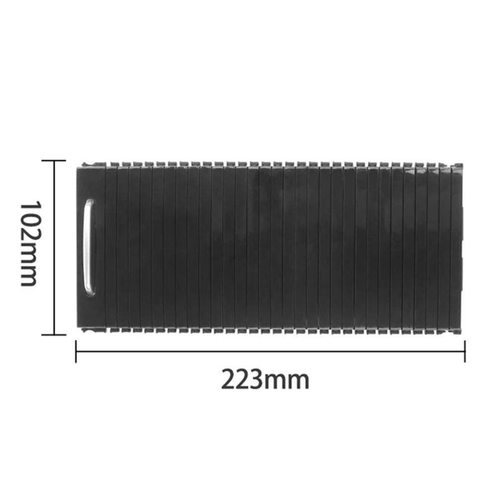 Крышка-шторка подстаканника на роликах центральной консоли для Jaguar XEL 2018-20 F-PACE 16-20