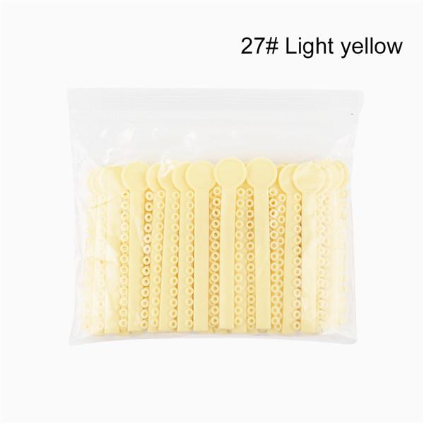 Ортодонтические лигатурные стяжки Стоматологические эластомерные лигатурные стяжки Эластичные уплотнительные кольца Брекеты Резиновые ленты