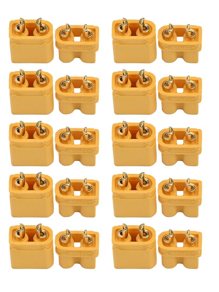 Connector Set of 20 High Efficiency and Compatibility with RC Vehicles