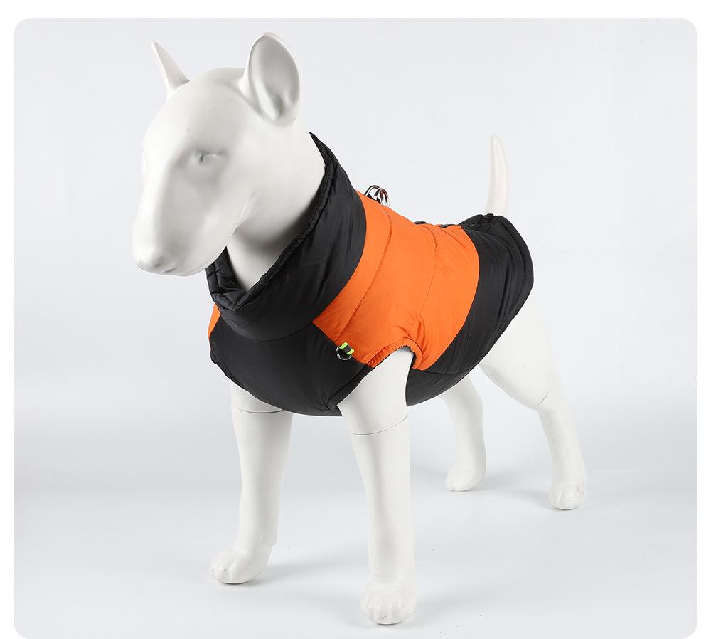 Теплый осенне-зимний жилет для собаки - Утепленная хлопковая одежда для питомца