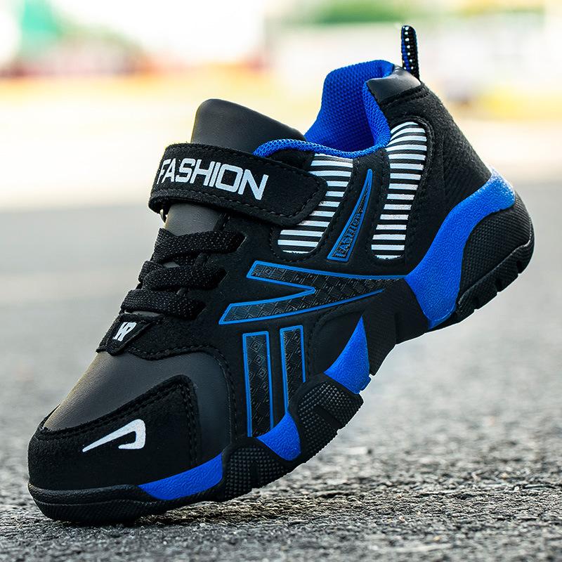 2025 Middle School Children's Sports Shoes Foreign Trade Campus Little White Shoes Boys' Shoes Children's Running Shoes Elementary School Students