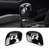 For Volkswagen 1K2 Car Gearbox Control Gear Lever Stickers Shift Stick Handle Accessories For VW GTI Polo Golf Passat Tiguan Arteon Taigo Hub Cap