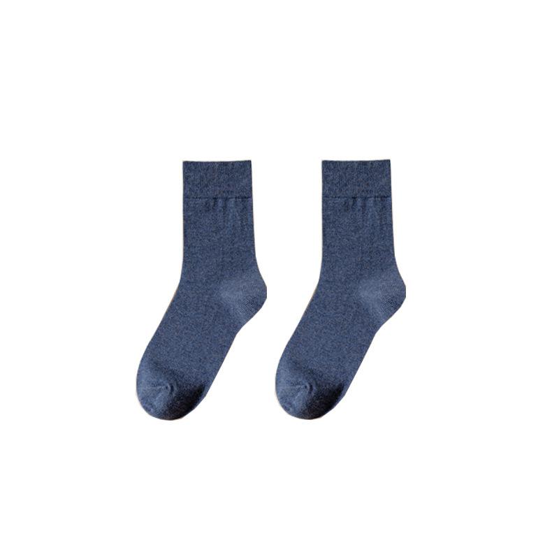 Носки женские однотонные носки осень и весна мягкие дышащие носки