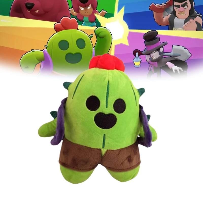 Милая мультяшная плюшевая игрушка Дикий Спайк Кукла Леон Герой Кактус Трансграничная плюшевая игрушка