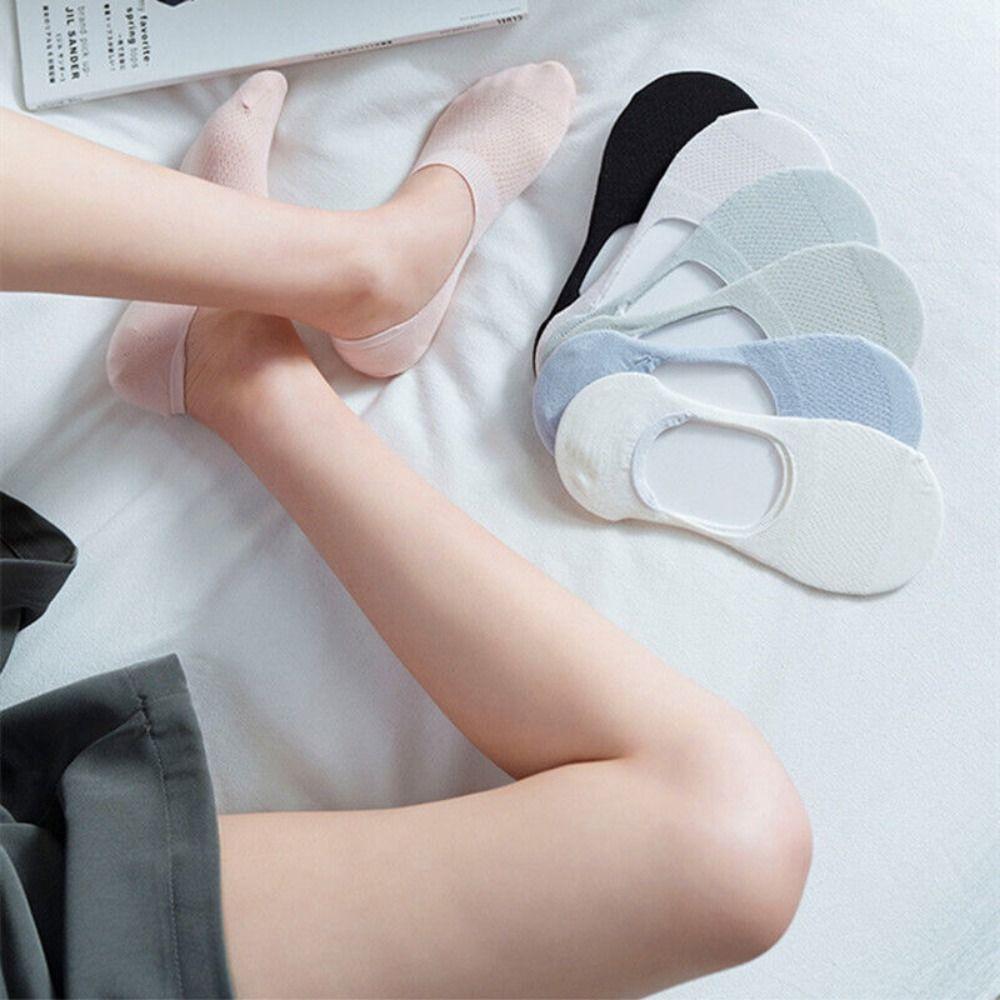 Нескользящие Невидимые Носки Сетчатые Носки-Лодочки Модные Сетчатые Носки