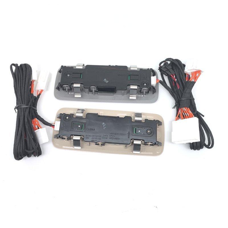 Car Indoor Ceiling Light Reading Light Lamp High-end upgrade Wiring for Toyota Camry Avalon 2018-2025 81360-06120 Beige grey 1pc