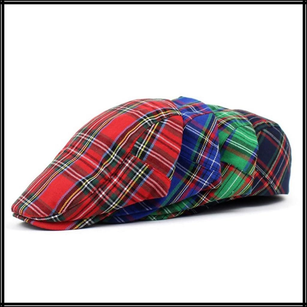 Охотничья кепка в клетку, спортивная, для бега, для улицы, для гольфа, мужская, женская CA594 [Белый Клык] (зеленый)