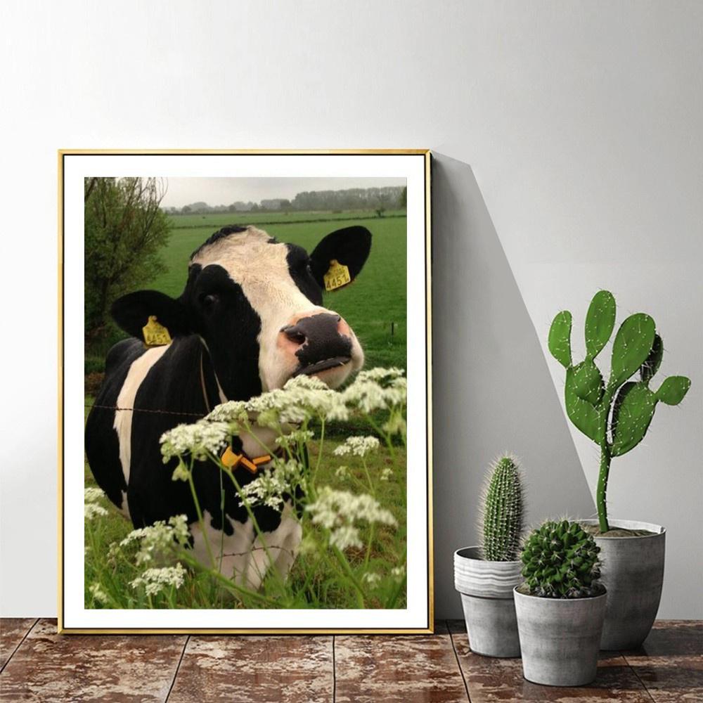 Алмазная мозаика Корова Алмазная картина 5D Новые поступления Набор для вышивания Наборы для алмазной живописи Полная дрель