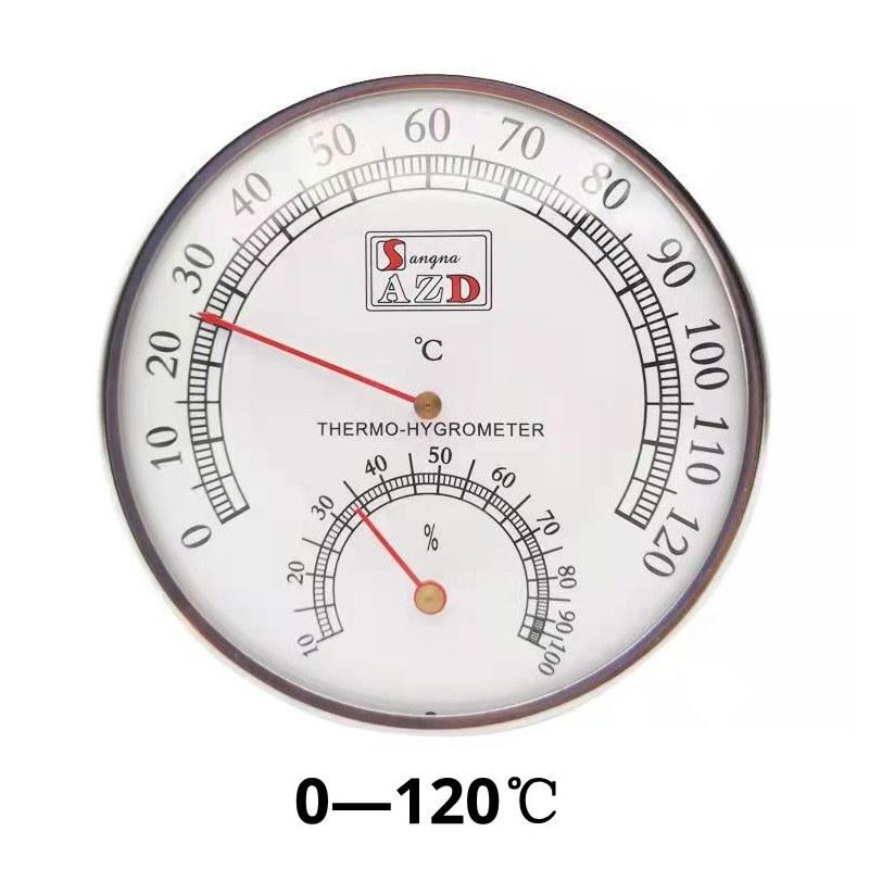Термометр для сауны, гигрометр, металлический корпус, для ванны, для наружного использования, для использования в помещении и паровой термогигрометр