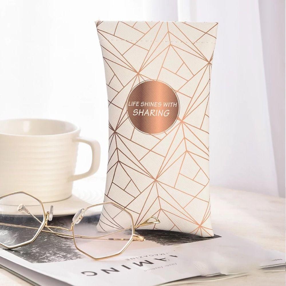 Soft Lining Eyewear Storage Bag Automatic Closing Glasses Box Colorful Sun Glasses Case Girl