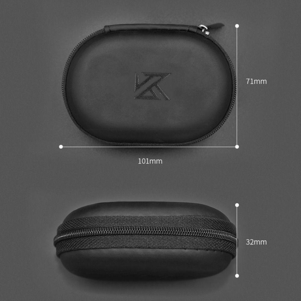 Oval Oval Cortical Earbuds Case PU Oval Cortical Headphone Box Oval Cortical Wired Bag Gift