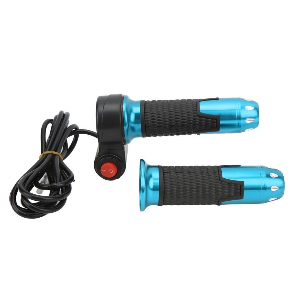 Cable 1.8m Twist Throttle Grips with Button Throttle Accelerator  Bicycle Accessories