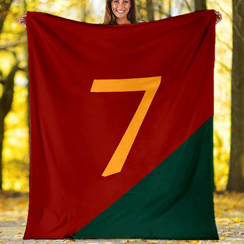 7 Theme Printed Blanket - Perfect for Couch, Bed, Travel & Outdoor Use | Machine Washable, Cozy & Durable.